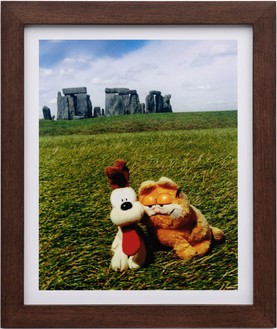 丹·科伦，《奥的斯和加菲猫》，2006照片Lambda印刷，15 × 18英寸(38.1 × 45.7厘米)©丹·科伦