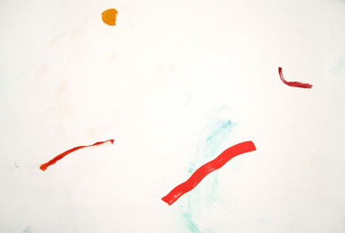 丹·科伦，《虚无与万物之间的空间》，2010(细节)布面油画，131 × 218英寸(332.7 × 553.7厘米)©丹·科伦