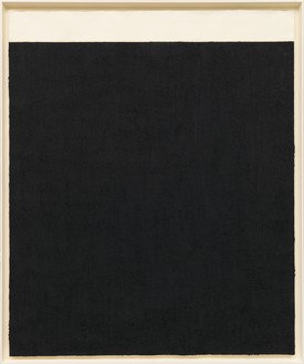 Richard Serra，海拔重量，黑色物质，2010手工纸上的彩绘棒，81¾× 68¼英寸(207.6 × 173.4厘米)©2018 Richard Serra/艺术家权利协会(ARS)，纽约。图片:Rob McKeever