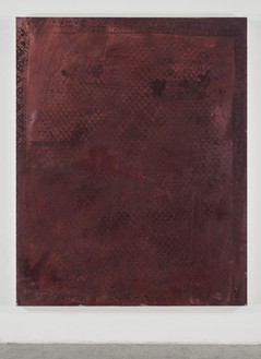鲁道夫·斯廷杰尔，无题，2012布面油画和珐琅，95 × 76英寸(241.3 × 193厘米)©鲁道夫·斯廷杰尔