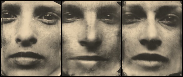 莎莉·曼恩，三联画，约2004年，清漆明胶银版画，共三部分:50 × 120英寸(127 × 304.8厘米)，8版©莎莉·曼恩
