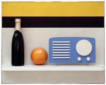 汤姆·韦塞尔曼，《静物#41》，1964年，木材和塑料上的合成聚合物涂料，48 × 60 × 8英寸(121.9 × 152.4 × 20.3厘米)，芝加哥艺术学院©汤姆·韦塞尔曼庄园/由ARS/VAGA，纽约授权
