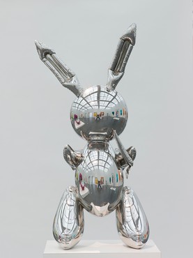 杰夫·昆斯，兔子，1986©杰夫·昆斯。照片由Nathan Keay©MCA芝加哥