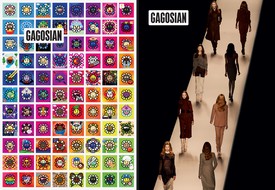 Takashi Murakami和Andreas Gursky为Gagosian季刊拍摄的封面，2022年夏季杂志